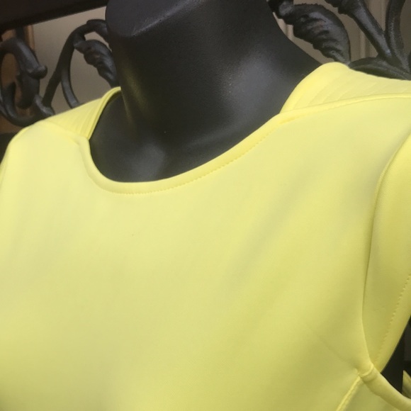 🚨B2G1 New TED BAKER Bright Yellow Midi Twirl Dress - Picture 5 of 8